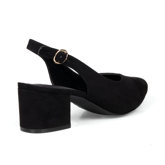 Rafael-03 Slingback Women's Pointed Toe Pumps - Picture 3 of 3